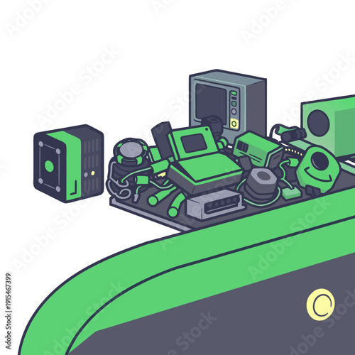E-Waste Recycling Process