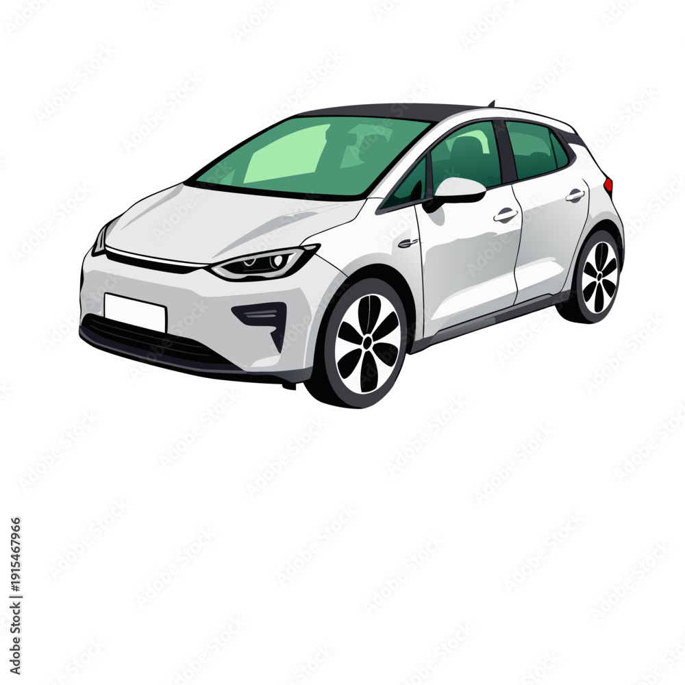 Fototapeta premium EV Wireless Charging Pad