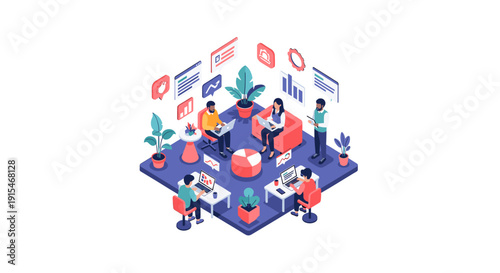 A joyful group of professionals celebrating success, perfect for motivational content in marketing materials.