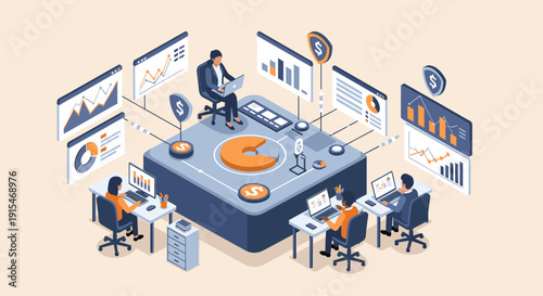 A serene minimalist office space evokes calmness and focus, perfect for productivity and brainstorming sessions.