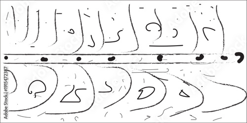 Handwritten musical notes on sheet music paper