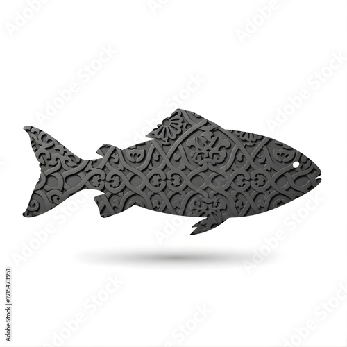 Dark Fish with Sugar Skulls