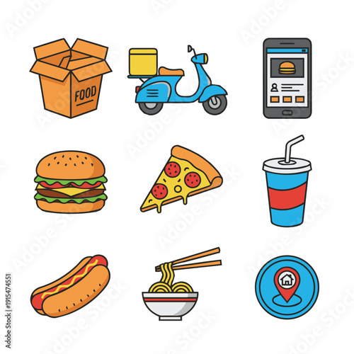 Restaurant Food Delivery Layout