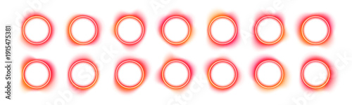 Radiant gradient circle with vibrant color fusion and soft glowing halo, creating a modern futuristic digital backdrop.