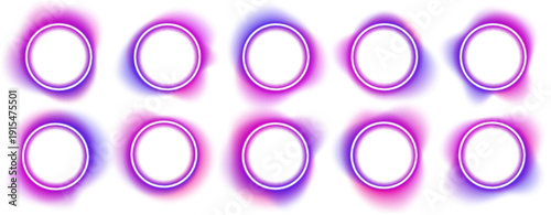 Abstract colorful mesh gradient sphere with blended tones and soft luminous aura, modern design element. vector
