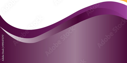 Curved Header and Footer Element