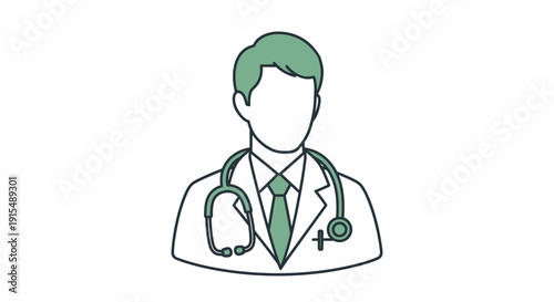 Professional doctor with stethoscope medical care and healthcare concept.