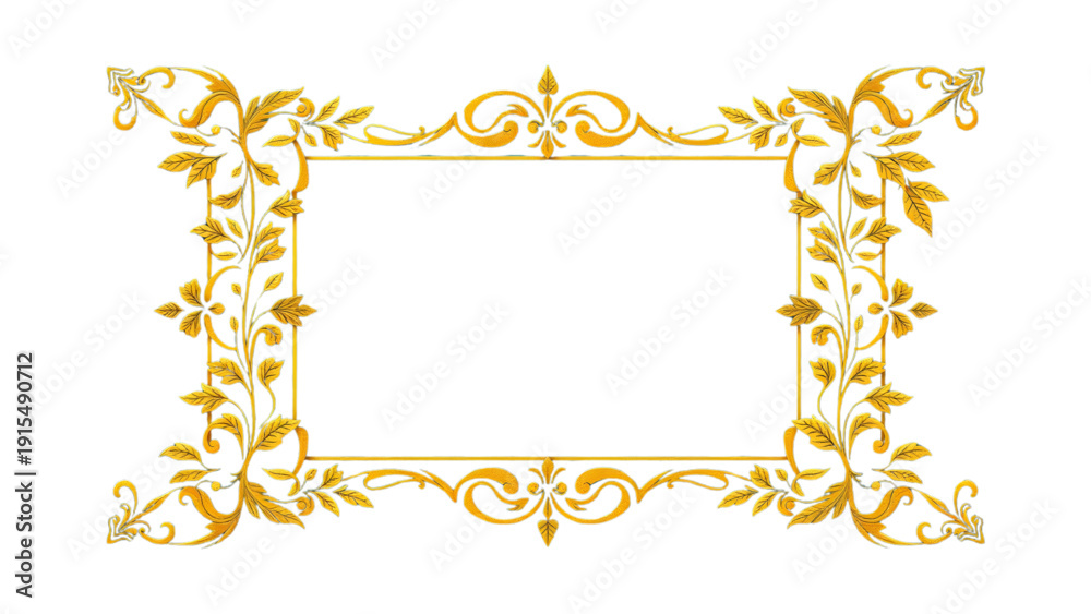 Obraz premium golden frame 