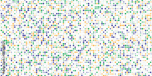 Light Blue, Yellow vector template with circles. Modern abstract illustration with colorful water drops. Template for your brand book.