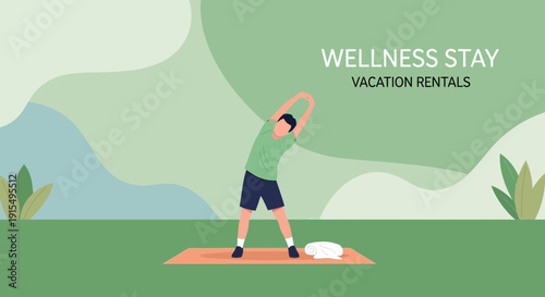 Serene Wellness Stay Vacation Rentals Featuring Outdoor Exercise