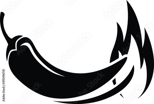 Black Pepper with Flames spicy