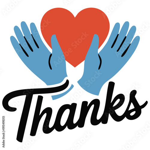 Protective equipment appreciation for coronavirus fighters vector design