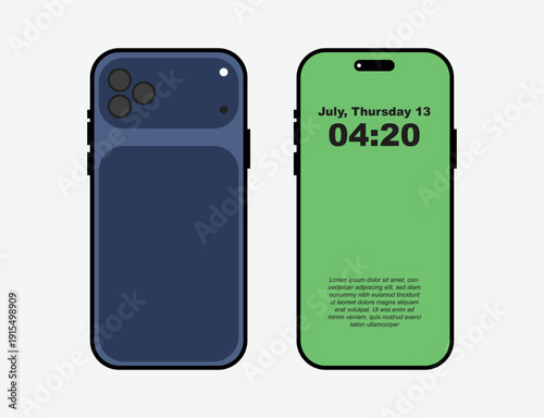 Smartphone Screen UI Minimal Display Pack