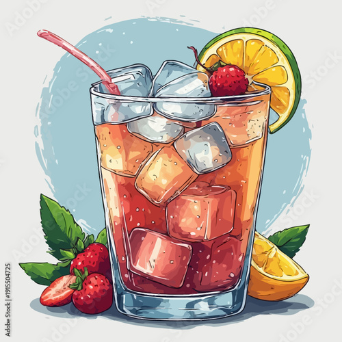 Delicious Cocktail Very Cool Design