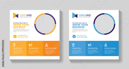 Creative Business Idea Social Media Post Template,  Print Ready , Marketing Agency Social Media Post Template, Agency Social Media Post Template, Social Media Post Template , Facebook Post, ,LinkedIn 
