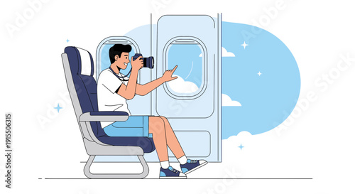 Travel Photographer Captures Aerial Views From Airplane Window