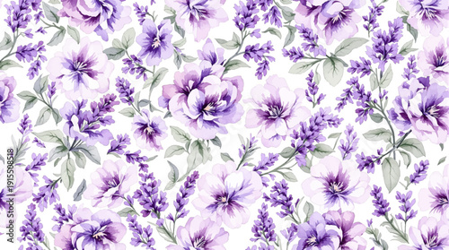 violet flowers background
