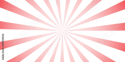 Red sunburst for background. Japanese flag. Sunrise, vector. EPS 10