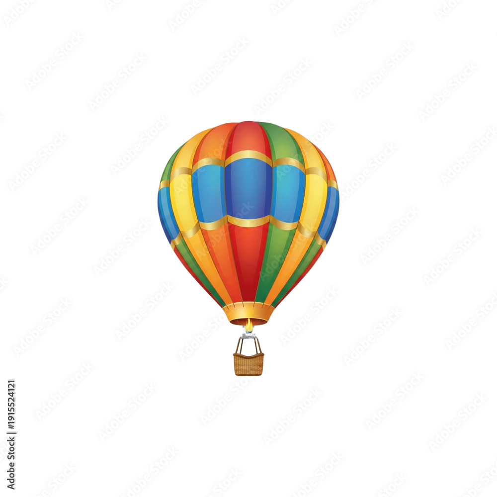 Fototapeta premium colorful hot air balloon