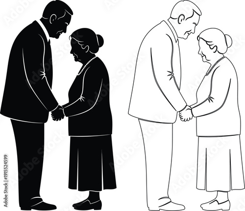 Intergenerational support and guidance depicted through a touching family moment.
