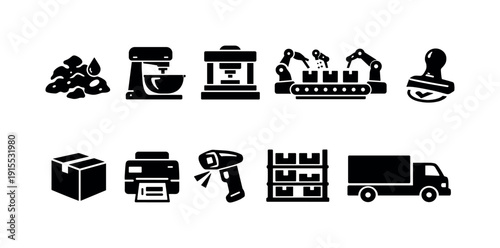 Nature exploration 3d icon set. Outdoor adventure, hiking, camping icons collection