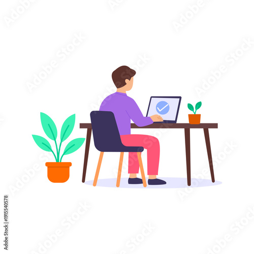 Complaint Resolution, addressing customer issues effectively timely, Flat vector character illustration