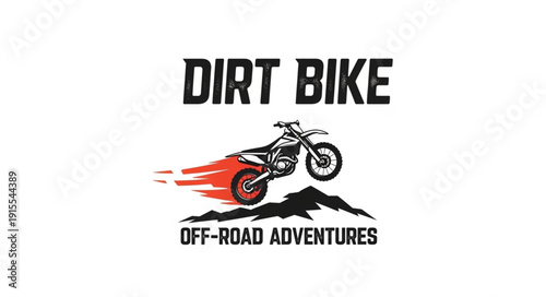 Dirt Bike Off Road Motorcycle.