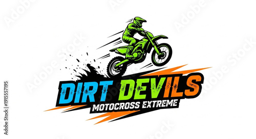 Dirt Devils Motocross Extreme Logo.