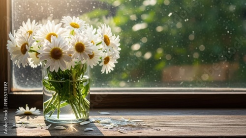 daises by the window classic and simple 
