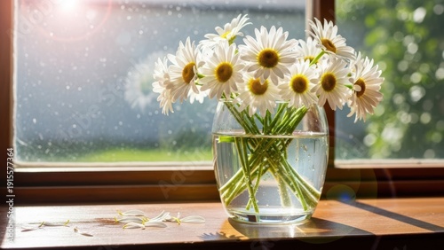 daises by the window classic and simple 