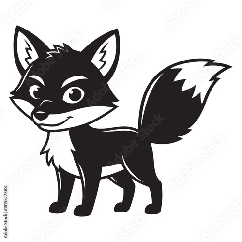 Cartoon Fox Illustration