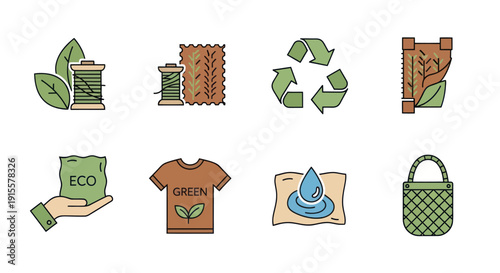 Eco-Friendly Fashion Icons: Sustainable Textiles, Recycling, Organic Clothing