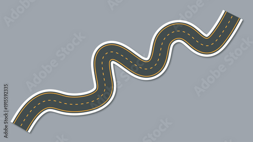 Decorative wavy trim strips with riveted metal fasteners along their lengths