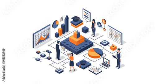 A joyful group of professionals celebrating success, perfect for motivational content in marketing materials.