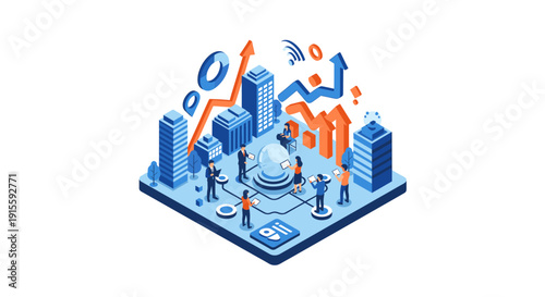 A joyful group of professionals celebrating success, perfect for motivational content in marketing materials.