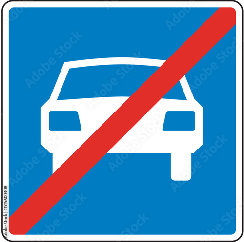 Traffic and road sign