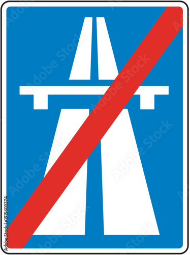 traffic and road sign