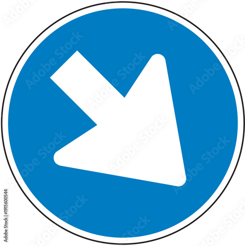 traffic and road sign