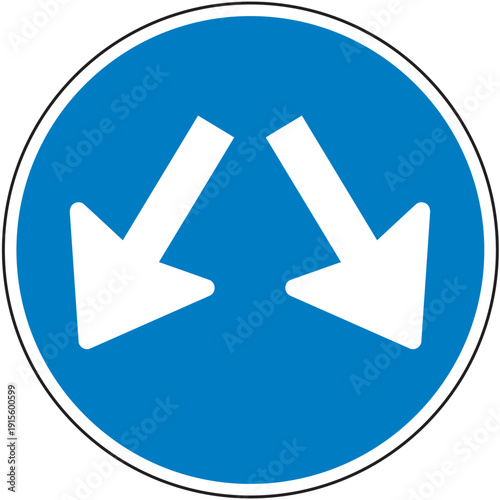 traffic and road sign