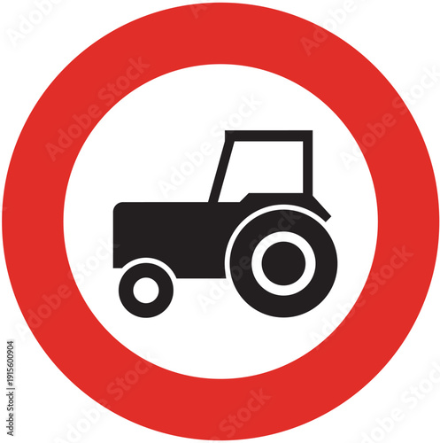 traffic and road sign