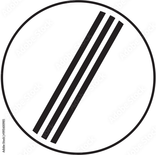 traffic and road sign