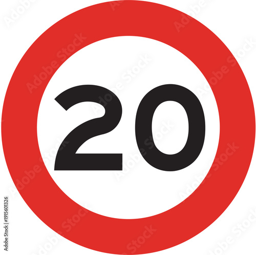 traffic and road sign