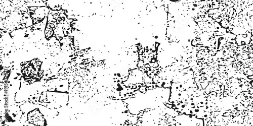 High-Contrast Monochromatic Background Featuring Chaotic Ink Splatters, Distressed Weathered Textures, and a Raw Gritty Border for Edgy Street wear Graphic Design.