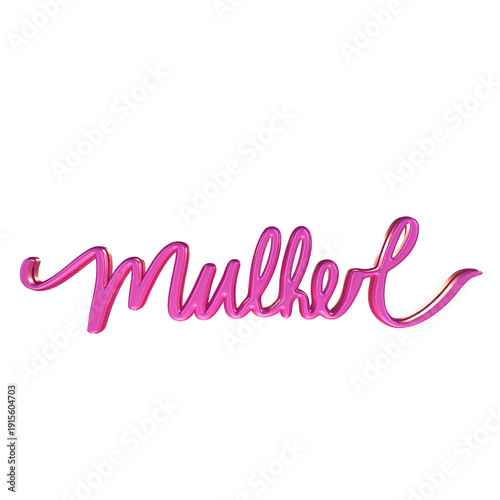 Pink 3D 