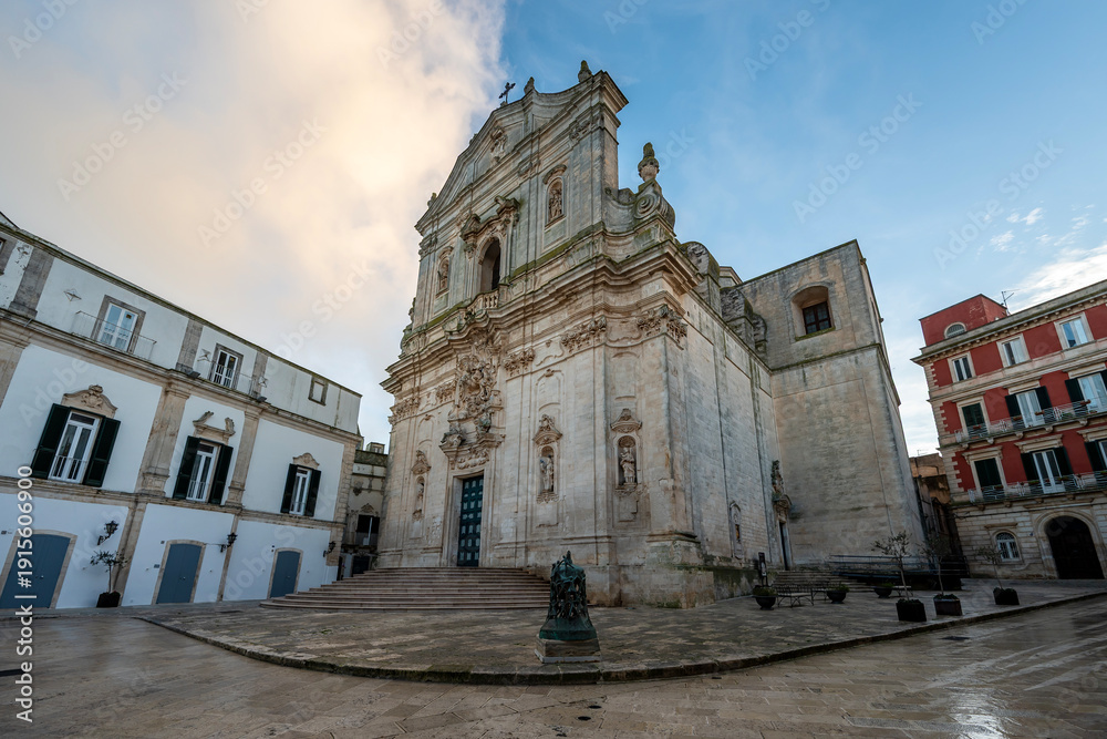 Fototapeta premium Basilica di San Martino, Martina Franca, Italy