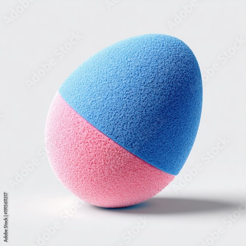 Wallpaper Mural Vibrant blue and pink sponge for cleaning and household chores. Torontodigital.ca