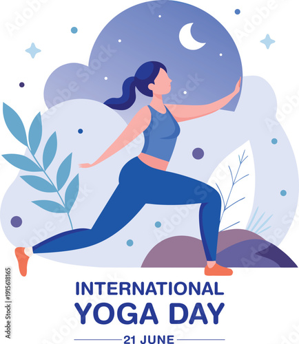 International yoga day celebrating wellness and harmony on 21 june