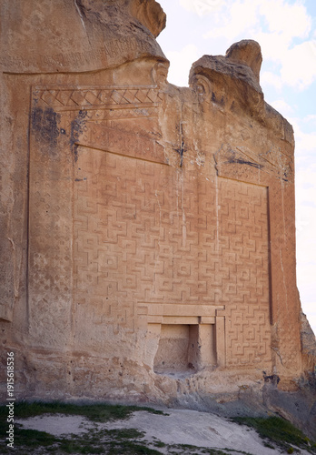 Midas monument in Yazilikaya, Turkey