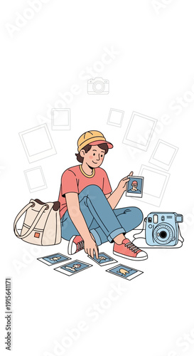 Young Photographer Curating Cherished Memories And Developing Creative Vision