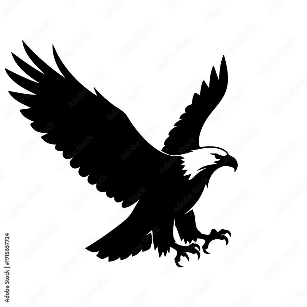 Obraz premium eagle vector illustration